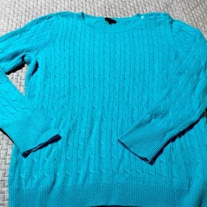 Talbots crew neck sweater size L